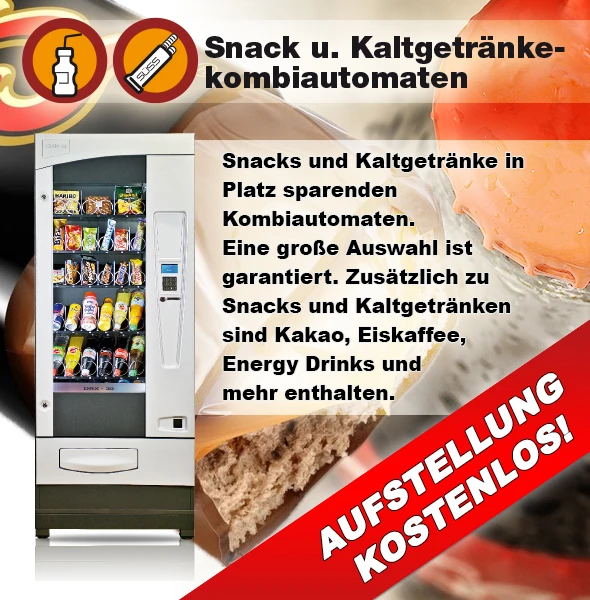 snackautomaten Kaltgetränkeautomaten